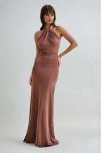 Jaiga - Halter Maxi Dress for Summer Elegance