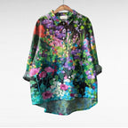 Yara - Elegant Linen Summer Blouse