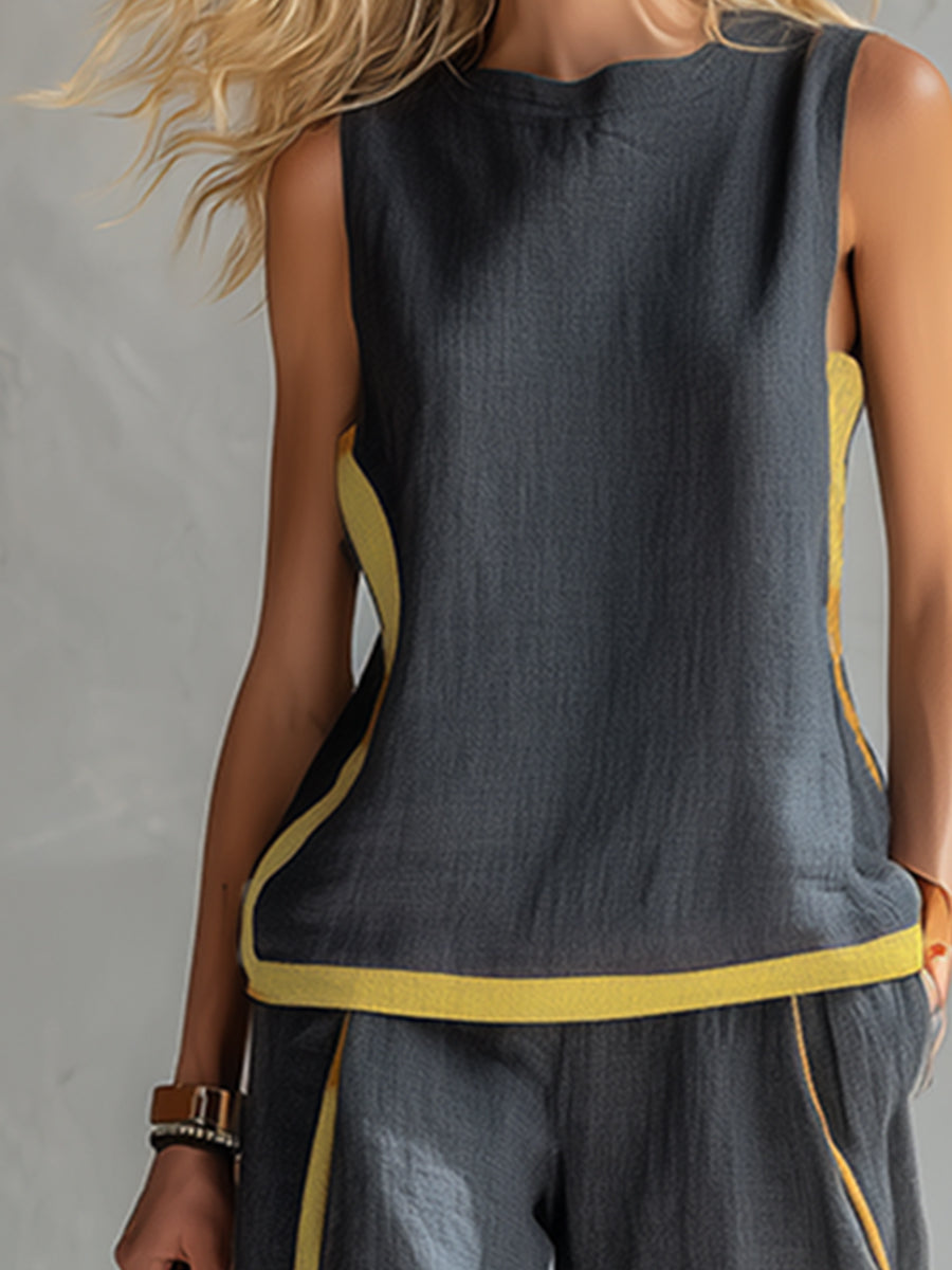 Kesya - Elegant Cotton-Linen Set
