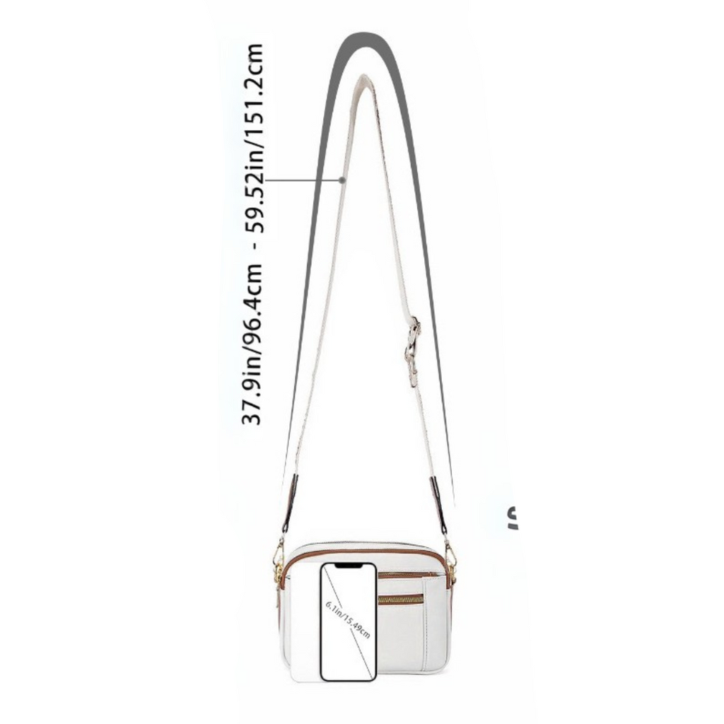 Sellie - Elegant Leather-Look Shoulder Bag