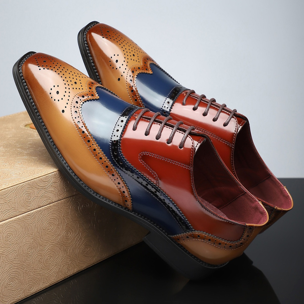 Robin - Vintage Wingtip Brogues