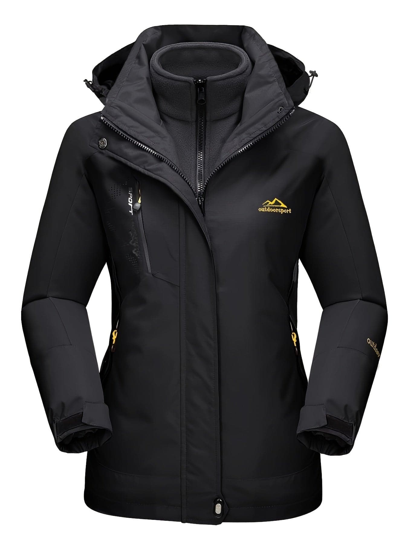 Aldenne - 3-in-1 Winter Jacket with Fleece Liner