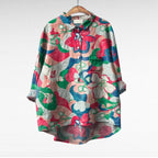 Yara - Elegant Linen Summer Blouse