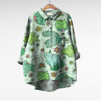 Yara - Elegant Linen Summer Blouse