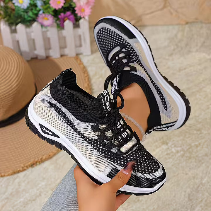 Ria - Breathable Mesh Gradient Sneakers