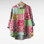 Yara - Elegant Linen Summer Blouse