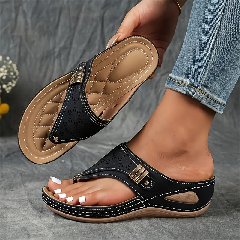 Soffie - Comfort Wedge Sandals