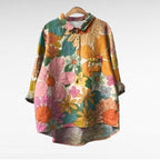 Isabella - Elegant Linen Summer Blouse