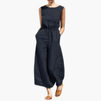 Maya - Sleeveless Casual Jumpsuit