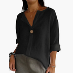 Lucy - Casual V-Neck Blouse