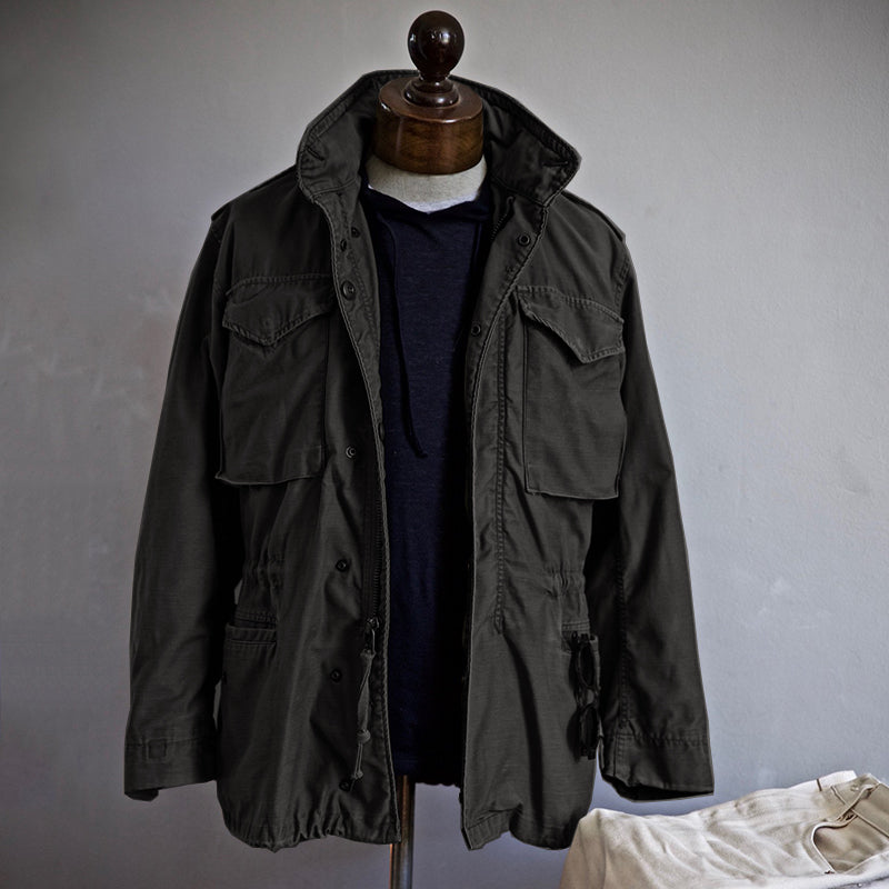 Archie - Hooded Field Jacket with Pockets