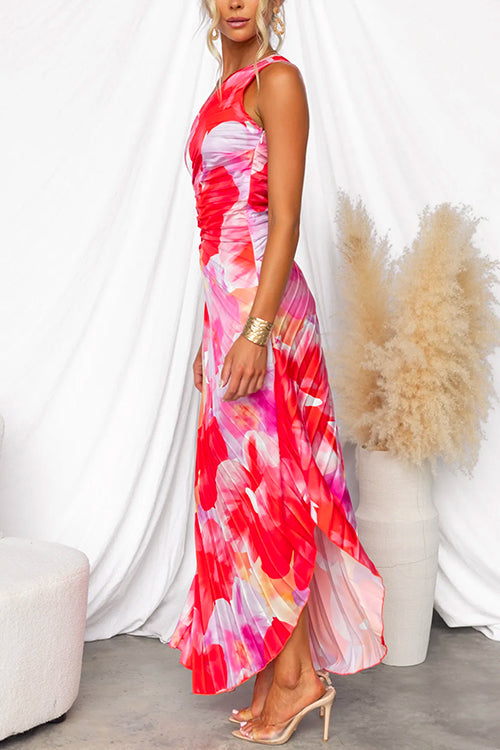 Celest - Dress Vibrant Tropical Evening