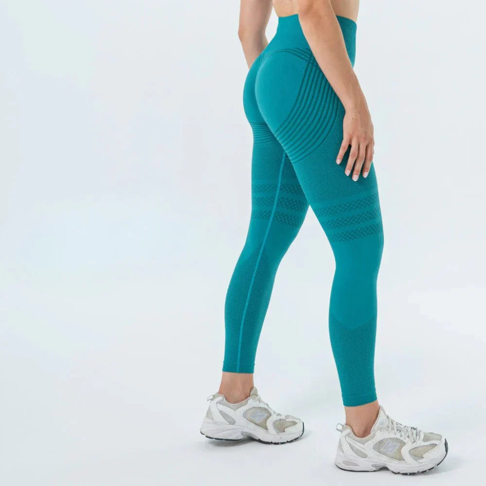Lairra - 3D Textured Shaping Leggings