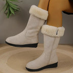 Alena - Leather Winter Boots with Arch Support