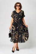 Gloria - Cozy Elegant Midi Dress