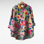 Lala - Elegant Linen Summer Blouse