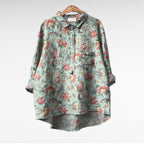 Lala - Elegant Linen Summer Blouse