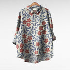 Lala - Elegant Linen Summer Blouse