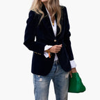 Maya | Elegant Retro Blazer Single-Breasted