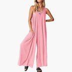 Samantha - Effortless V-Neck Jumpsuit