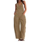 Airah - Wide Leg Overalls Jumpsuit