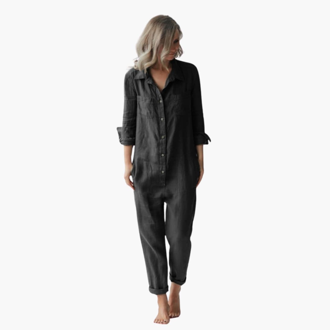 Martha - Elegant Long Sleeve Jumpsuit