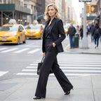 Elle - High-Waisted Tailored Pants