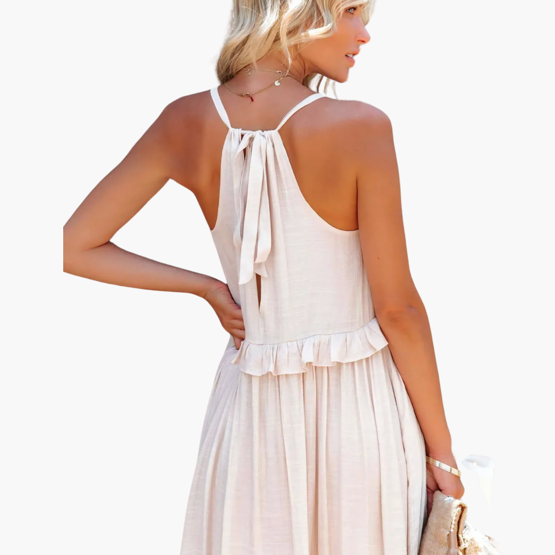 Joanna - Ruffle Breeze Maxi Dress