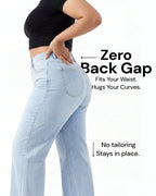 Remerie - Mid-Rise Wide Leg Jeans