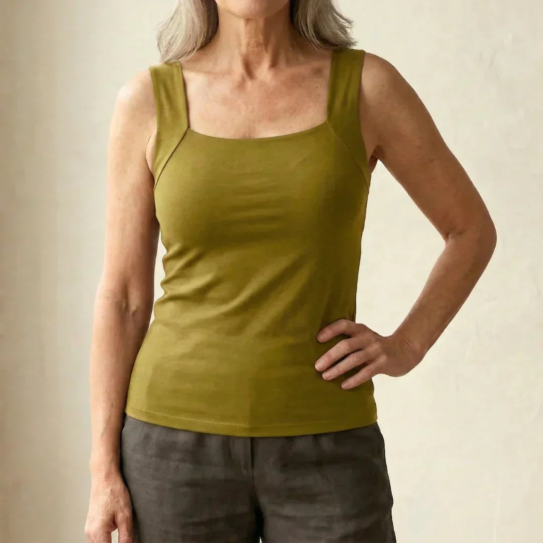 Rosanna - Built-In Comfort Bra Tank Top
