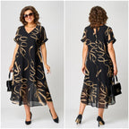 Gloria - Cozy Elegant Midi Dress