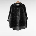 Harper - Elegant Linen Summer Blouse