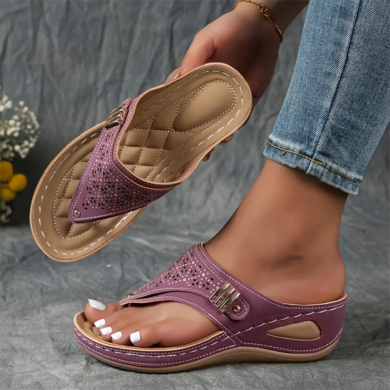 Soffie - Comfort Wedge Sandals
