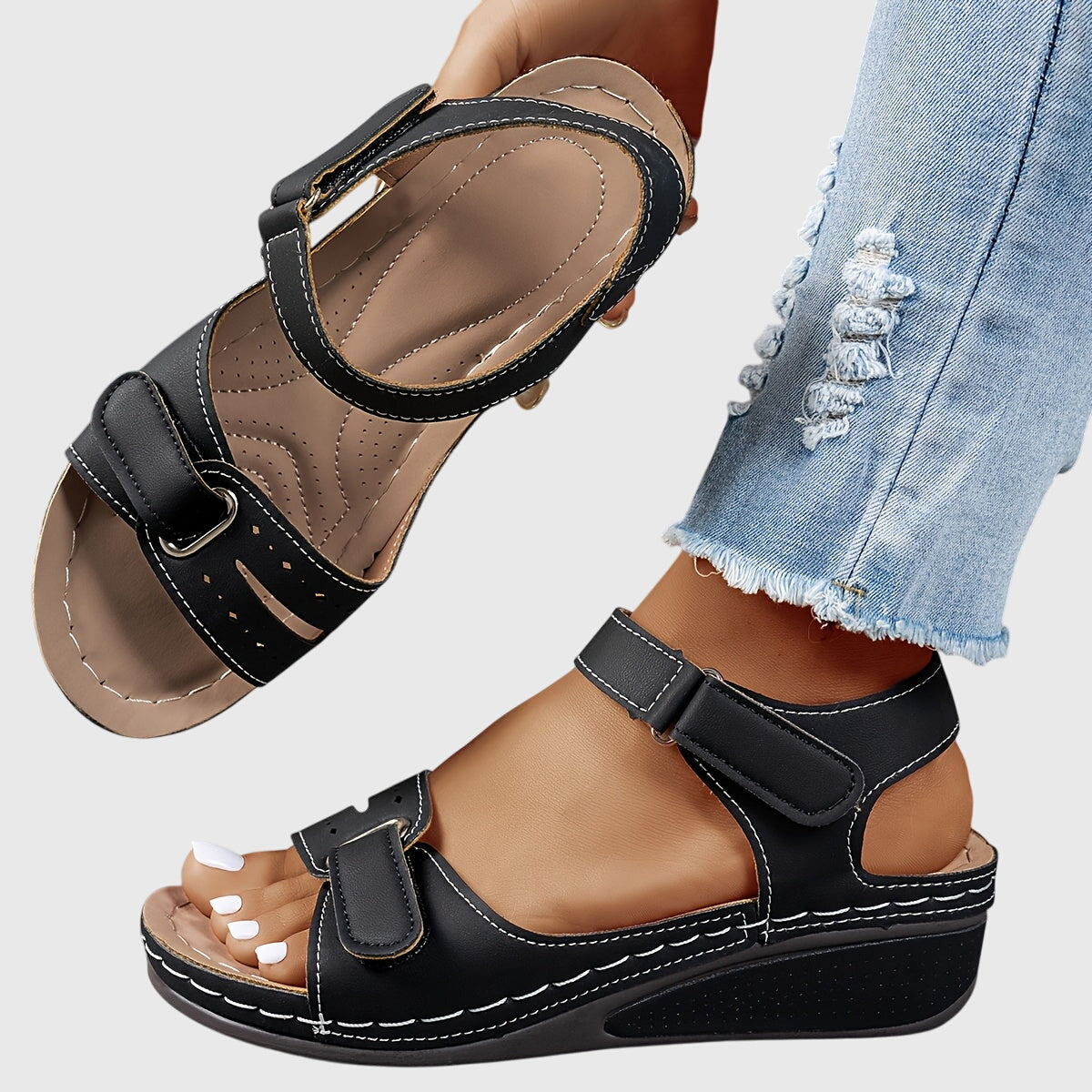 Trixia - Cushioned Comfort Sandals