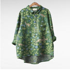 Lala - Elegant Linen Summer Blouse