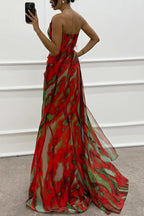 Wendy - Vibrant Draped Dress