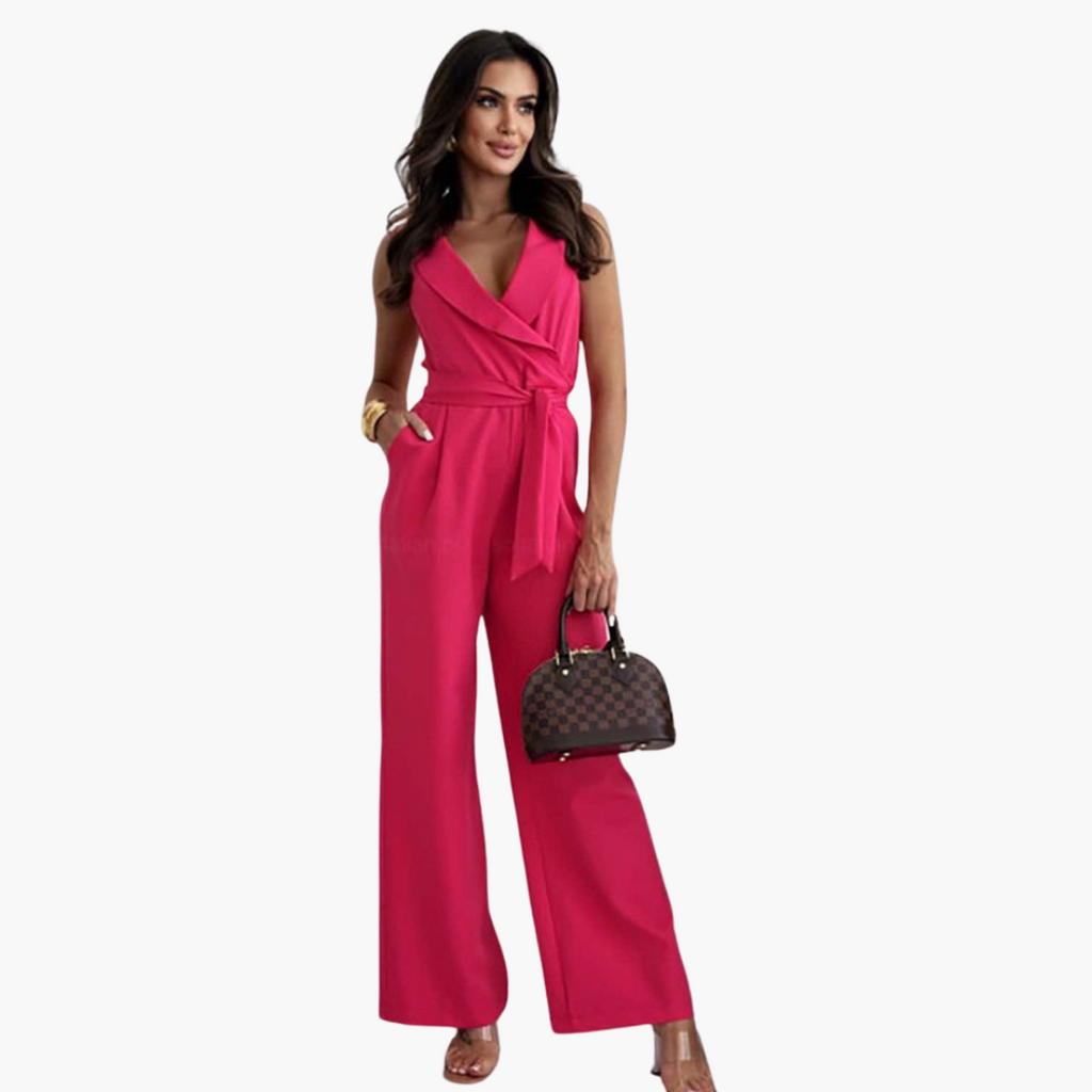 Amelia - Elegant Tailored Jumpsuit
