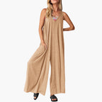 Samantha - Effortless V-Neck Jumpsuit