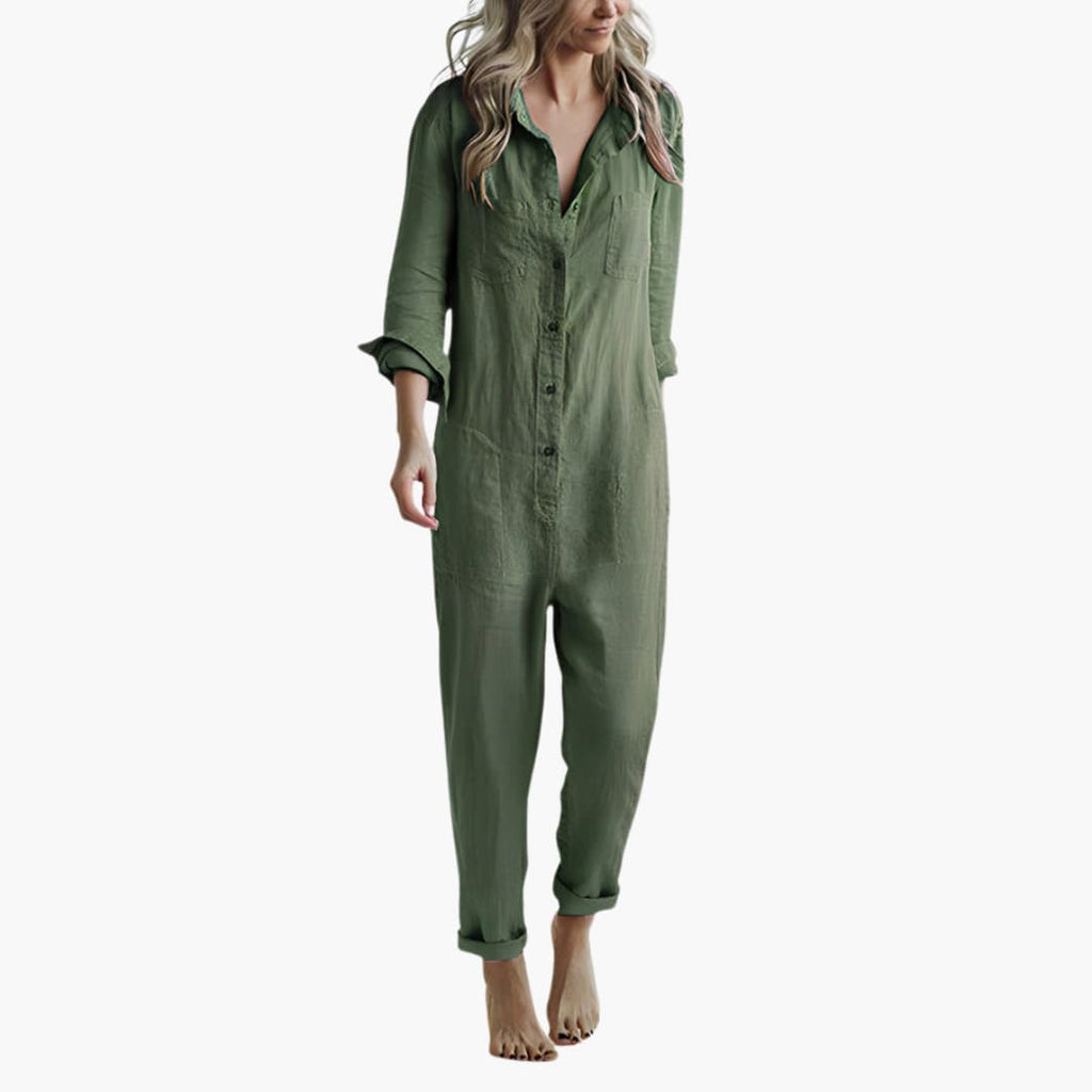 Martha - Elegant Long Sleeve Jumpsuit