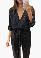 Ember - Glamorous Sequin Jumpsuit