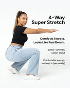 Remerie - Mid-Rise Wide Leg Jeans