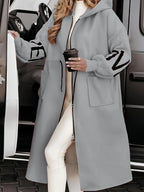 Roseanne - Elegant Hooded Coatigan