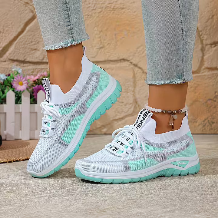 Ria - Breathable Mesh Gradient Sneakers