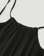 Isla - Women's Solid Color Backless Cami Dress