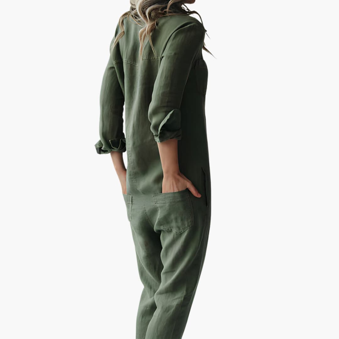 Martha - Elegant Long Sleeve Jumpsuit