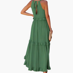 Joanna - Ruffle Breeze Maxi Dress