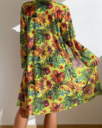 Paula - Floral Skirt Bikini Set