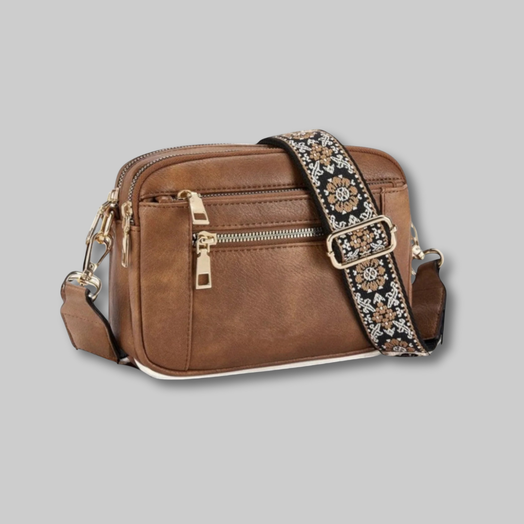 Sellie - Elegant Leather-Look Shoulder Bag