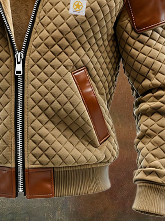 Adrian - Insulated Quilted Vintage Jacket
