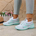 Ria - Breathable Mesh Gradient Sneakers